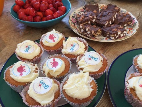 The sun shone for our GAIN charity tea party